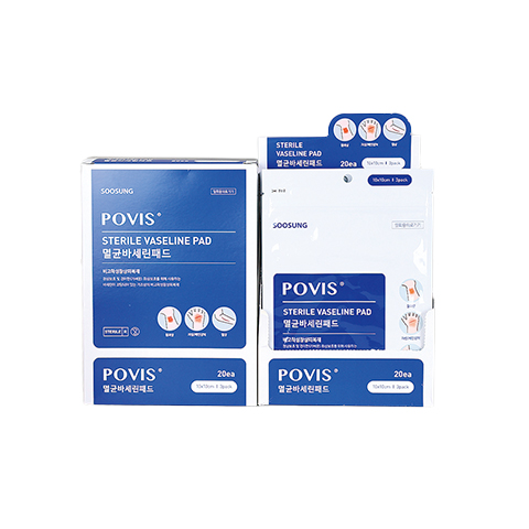 포비스 멸균바세린패드<span>POVIS Sterile Vaseline Pad</span>