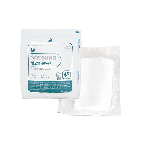 멸균탈지면-엔(붕대형)<span>Sterile Absorbent Cotton-N(Bandage)</span>