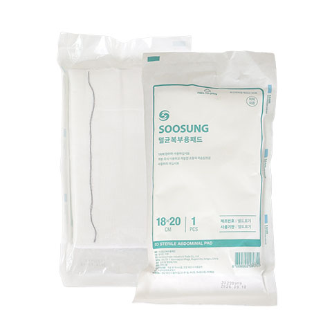 멸균복부용패드<span>Sterile Abdominal Pad</span>