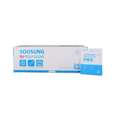 멸균폴리글러브<span>Sterile Poly Glove</span>