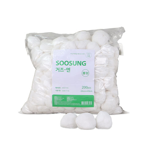 거즈-엔(볼형/사각형)<span>Gauze-N(Ball/Square)</span>