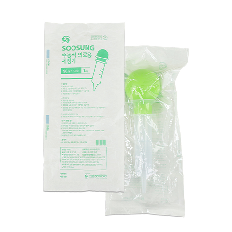 수동식 의료용 세정기<span>Manual Medical Irrigator</span>