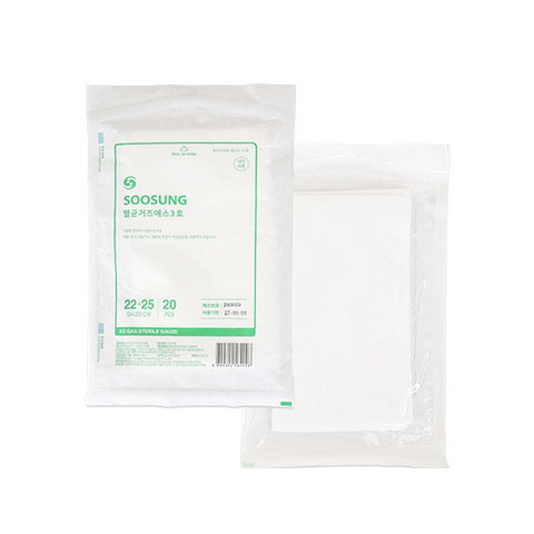 멸균거즈에스3호(편거즈)<span>Sterile Gauze-S 3ho(Burn)</span>